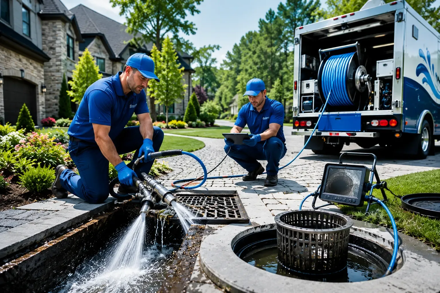 Local outdoor drain cleaning professionals in Old Greenwich, CT